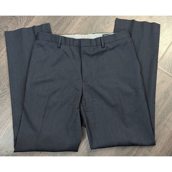 Banana Republic Men's Dress Pants 33X32 (34x31) Black Dress Pants (312) - Picture 1 of 3